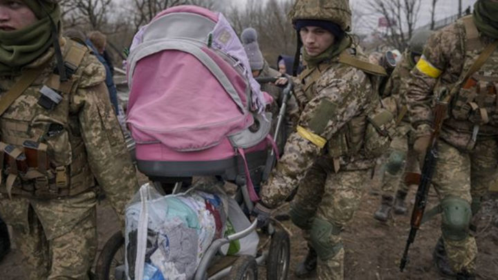 Fighting in Ukraine Forces Two Million to Flee as Russia Presses Offensive