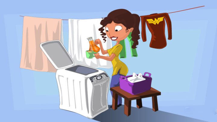 5 советов, чтоб избавить одежду от пятен и неприятного запаха