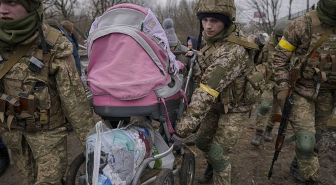 Fighting in Ukraine Forces Two Million to Flee as Russia Presses Offensive