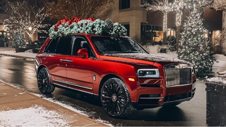 In einer verschneiten Weihnachtsnacht fand ich eine ältere Frau am Straßenrand und brachte sie nach Hause – ein paar Tage später stand ein aufwendig geschmückter Geländewagen vor meiner Tür