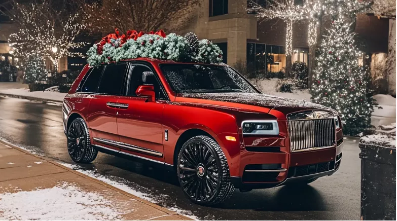 In einer verschneiten Weihnachtsnacht fand ich eine ältere Frau am Straßenrand und brachte sie nach Hause – ein paar Tage später stand ein aufwendig geschmückter Geländewagen vor meiner Tür