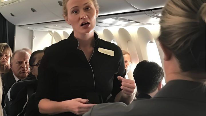 Ein unverschämtes Pärchen im Flugzeug verlangt, dass ich mein Gesicht verdecke, weil meine Narben sie „erschrecken“ – die Flugbegleiterin und der Kapitän weisen sie in ihre Schranken