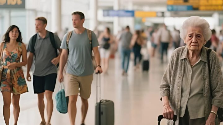 Meine Familie fuhr in den Urlaub und ließ meine Großmutter am Flughafen zurück. Sie dachten nicht, dass ich mich darüber so aufregen würde.