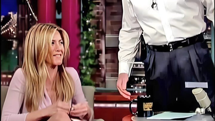 Die Frage von David Letterman, die Jennifer Aniston in eine sehr unangenehme Lage brachte