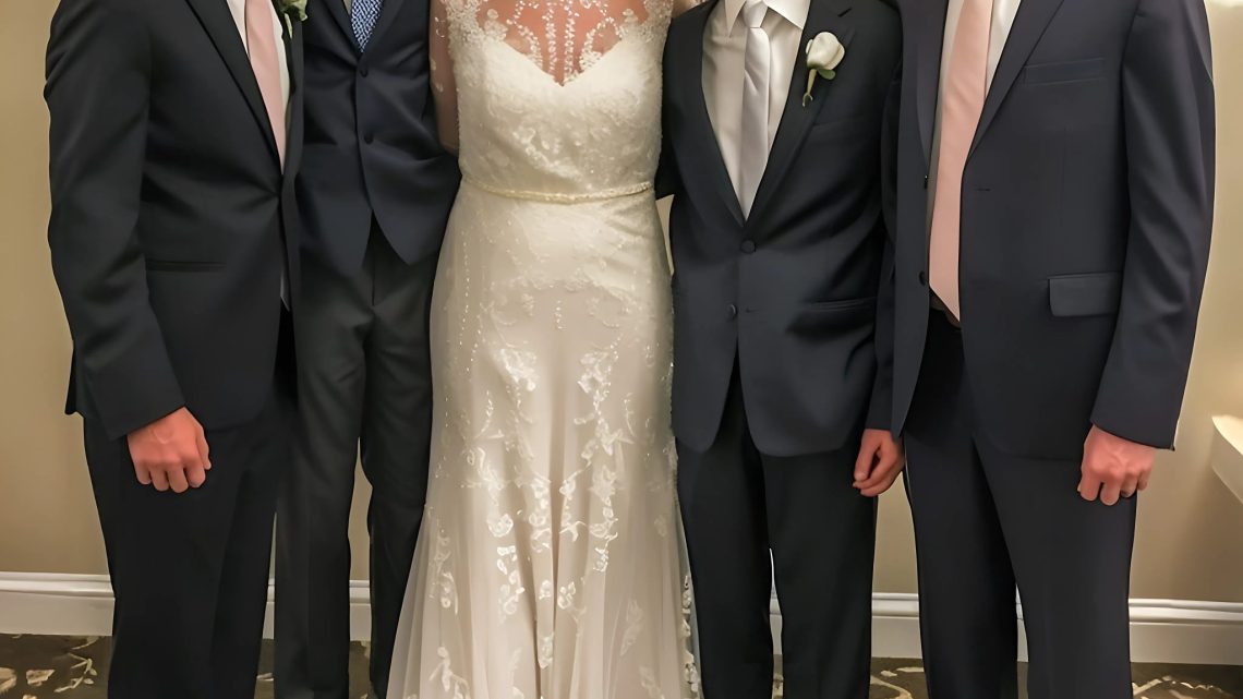 ENDLICH WAR ICH NACH DEM TOD MEINES MANNES WIEDER GLÜCKLICH, ABER MEINE VIER KINDER HABEN MEINE HOCHZEIT VERMIEST – ALS SIE ANFINGEN ZU REDEN, BRACH INNERHALB VON MIR ALLES ZUSAMMEN.