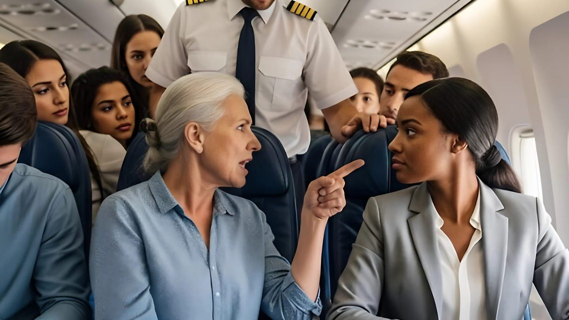 Die Mutter verlangt, dass der schwarze Passagier seinen Platz freigibt – was der Pilot dann tat, schockierte alle. Die Mutter verlangt, dass der schwarze Passagier seinen Platz freigibt – was der Pilot dann tat, schockierte alle.
