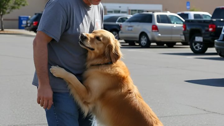Als mich der Hund im Walmart-Laden fand, ahnte ich noch nicht, dass dies mein Leben für immer verändern würde.