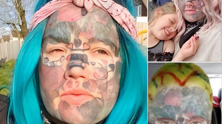 Eine Mutter mit mehr als 800 Tattoos, die als hässlich bezeichnet wird, enthüllt die Wahrheit über all ihre Tattoos.