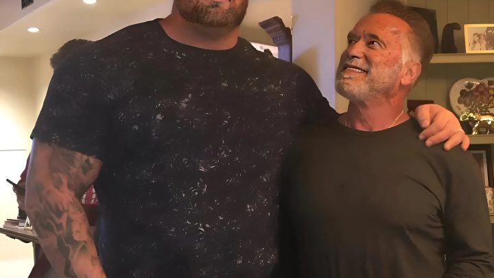 Er ist über zwei Meter groß, sie 157 cm. Haben Sie dieses Starpaar erkannt?