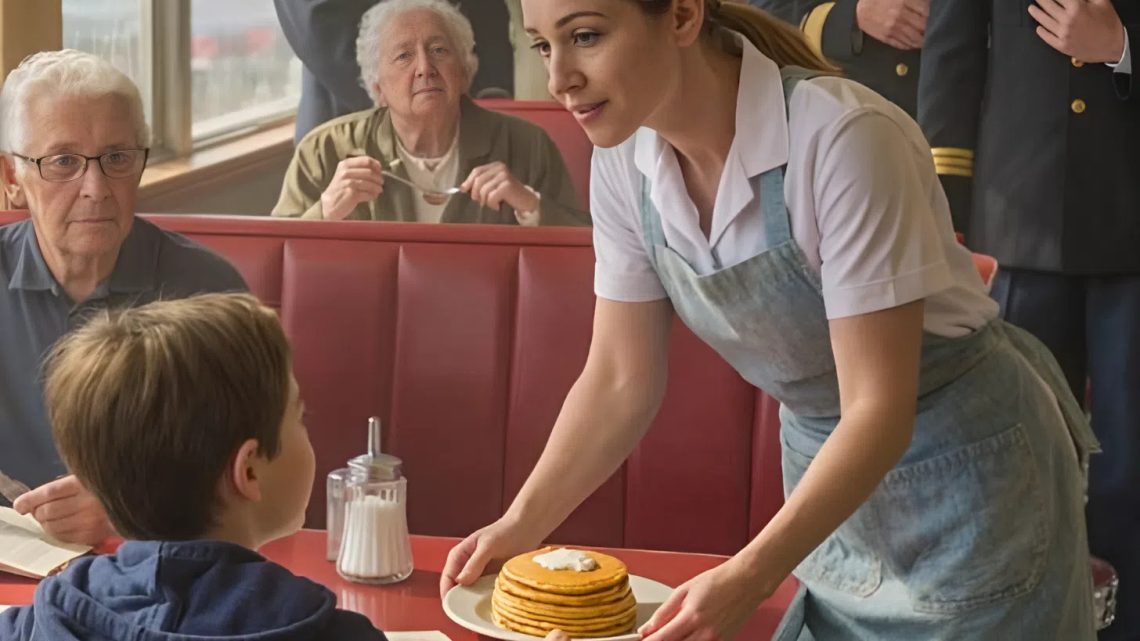 Die Kellnerin fütterte jeden Morgen heimlich einen einsamen Jungen – bis eines Tages vier schwarze Geländewagen vor dem Imbiss vorfuhren und die Soldaten, die aus ihnen ausgestiegen waren, einen Brief überreichten, der die ganze Stadt erschüttert Die Kellnerin fütterte jeden Morgen heimlich einen einsamen Jungen – bis eines Tages vier schwarze Geländewagen vor dem Imbiss vorfuhren und die Soldaten, die aus ihnen ausgestiegen waren, einen Brief überreichten, der die ganze Stadt erschüttert