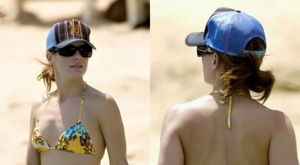 Am Strand beim Sonnenbaden entdeckt – erkennen Sie diese Filmikone?