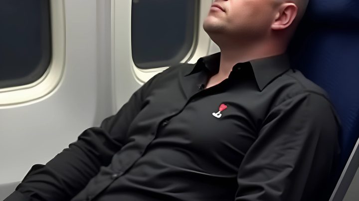 Ein arroganter Passagier hat seinen Sitz direkt in mein Gesicht gekippt – ich habe mich gewehrt, und er ist schnell zurückgerollt.