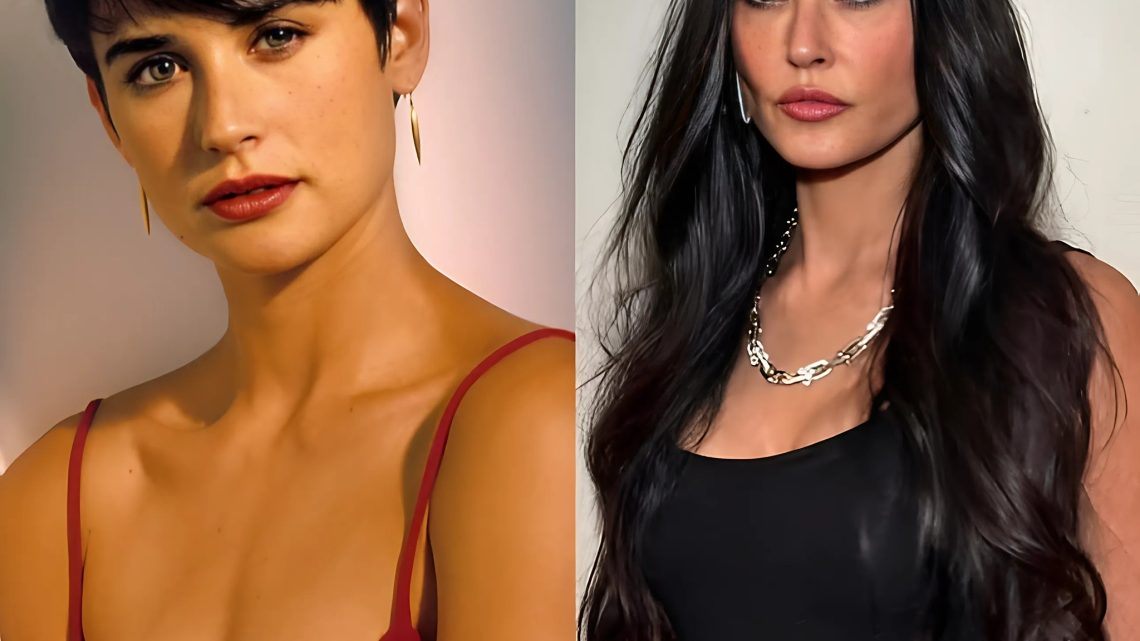 So ist das Älterwerden gar nicht so schlimm! Die 60-jährige Demi Moore beeindruckte alle mit ihrem Foto ohne BH.
