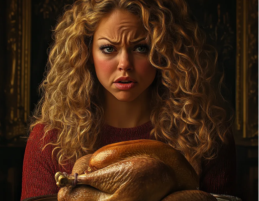 An Thanksgiving warf meine fünfjährige Tochter den Truthahn auf den Boden, und als ich sie fragte, warum, schrie sie: „Ich habe euch alle gerettet!