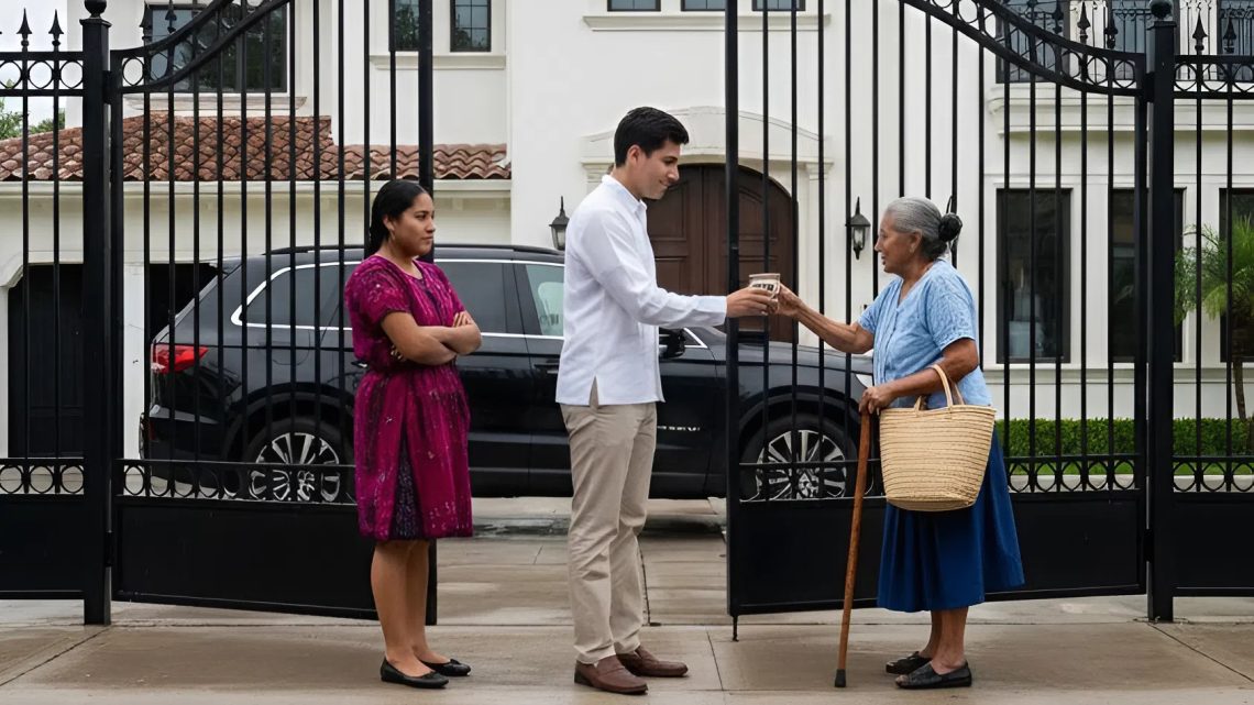 Eine 70-jährige Mutter kam zu ihrem Sohn, um Geld für ihre Behandlung zu holen. Er gab ihr nur ein Päckchen Nudeln und verabschiedete sich höflich. Aber als sie es zu Hause öffnete, war sie schockiert…