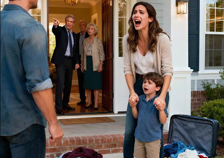 Mein Mann und seine Familie haben mich und mein Kind aus dem Haus geworfen und gesagt: „Ihr armen Parasiten, wie wollt ihr ohne mich überleben?“ Aber schon nach einem Jahr habe ich sie dazu gebracht, das zu bereuen…