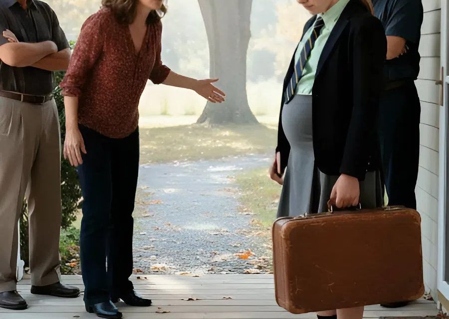 Mit vierzehn wegen ihrer Schwangerschaft aus dem Haus geworfen – ihre Rückkehr rührte die Familie zu Tränen.