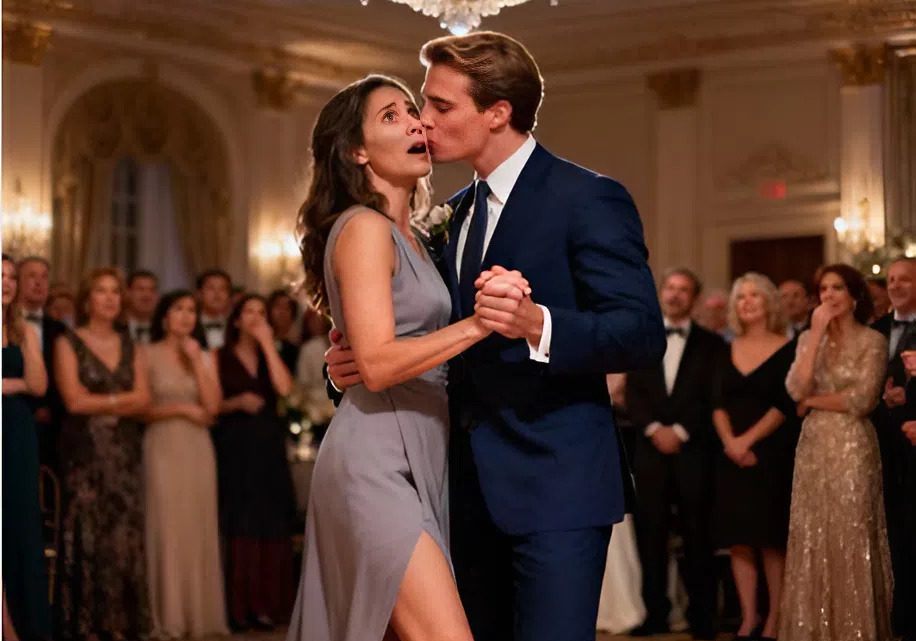 Eine alleinerziehende Mutter saß traurig allein auf einer Hochzeit, alle lachten sie aus – bis ein junger Millionär zu ihr kam und sagte: „Könntest du so tun, als wärst du meine Frau und mit mir tanzen?“