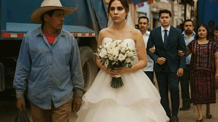 Die Familie des Bräutigams verließ wütend den Hochzeitssaal, als sie erfuhr, dass die Eltern der Braut Müllsammler sind. Aber nach ein paar Minuten fuhr ein Lastwagen vor, aus dem ihr Vater stieg – und in diesem Moment wurde es still im Saal, als alle sahen, was er in den Händen hielt.
