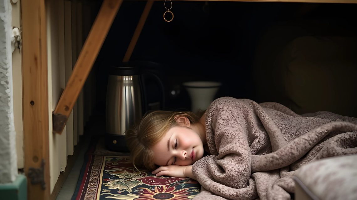 „Ich kam nach Hause und fand meine Tochter schlafend im Keller unter der Treppe – was sie mir erzählte, ließ mir das Blut in den Adern gefrieren.“