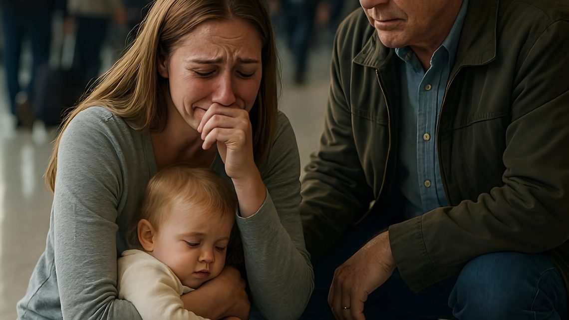 Ein Fremder kauft einer weinenden Mutter ein Flugticket – was sie dann tut, wird Ihr Herz zum Schmelzen bringen.