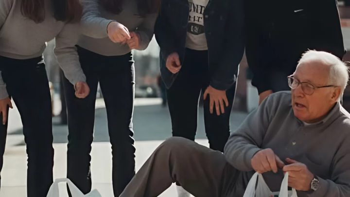 Sie lachten, als er hinfiel – also tat ich etwas, was ich noch nie zuvor getan hatte.