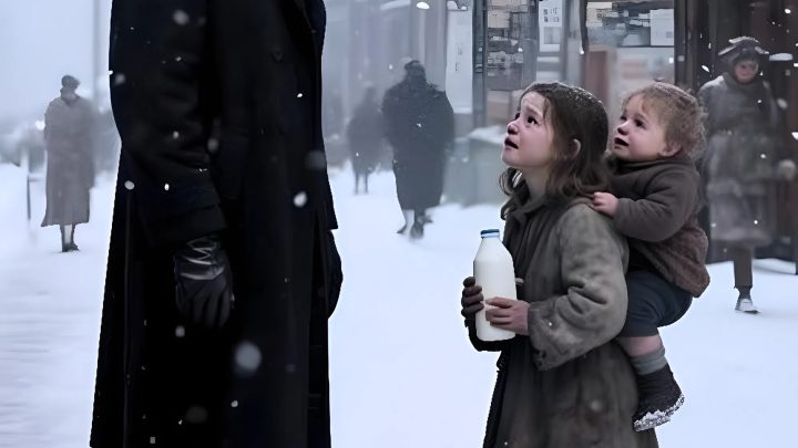 „Ich werde dir das Geld zurückgeben, wenn ich groß bin“, flehte das obdachlose Mädchen den Millionär an und bat um eine kleine Packung Milch für ihren weinenden kleinen Bruder, und seine Antwort ließ alle sprachlos zurück.