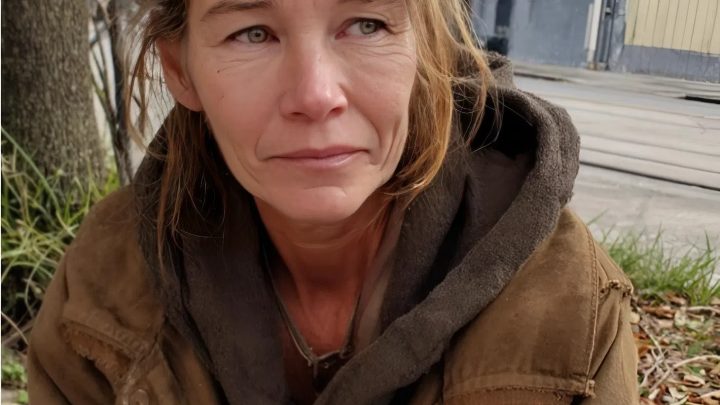 An Thanksgiving habe ich mein Mantel einer obdachlosen Frau geschenkt. Zwei Jahre später stand sie vor meiner Haustür – mit einem schwarzen Rucksack in der Hand.