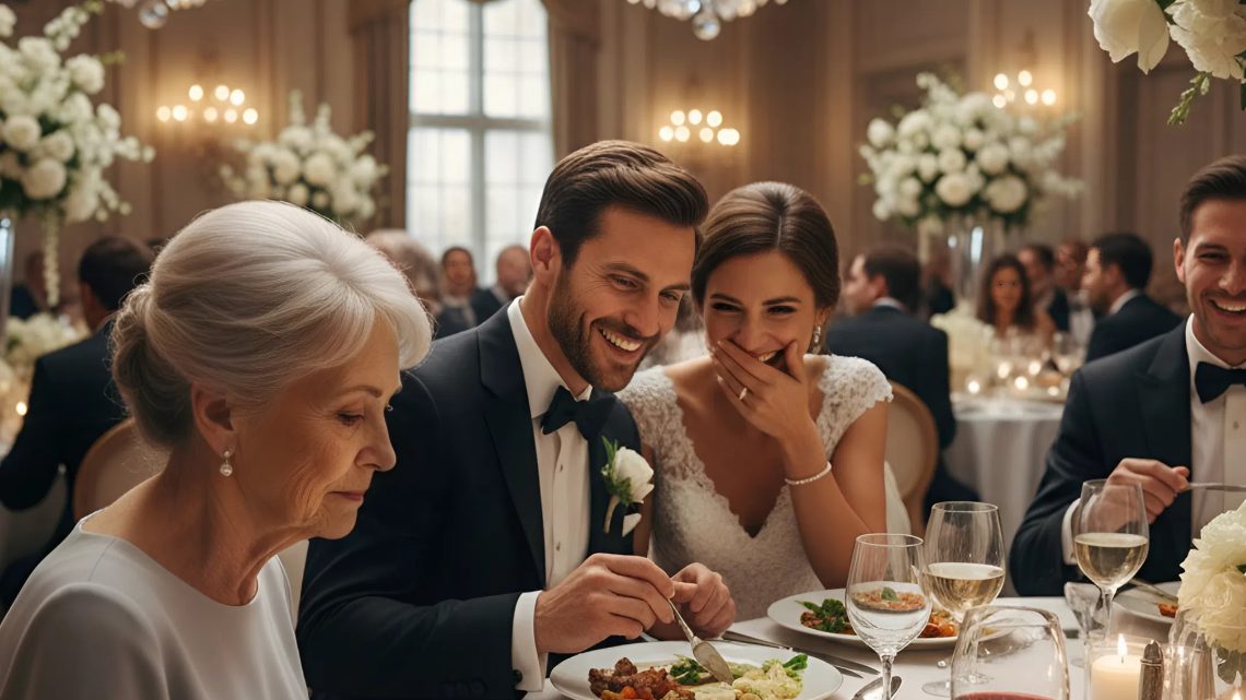 Bei der Hochzeit meines Sohnes bekamen alle außer mir eine warme Mahlzeit – sie lachten über seinen Witz über „die Reste des Lebens“. Ich ging still davon … und die Nachricht, die ich ihm am nächsten Morgen schickte, ließ ihn zittern.