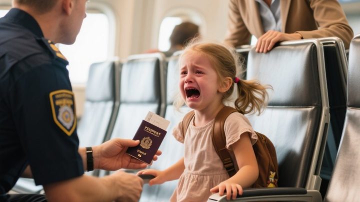 Meine Eltern haben meine sechsjährige Tochter am Flughafen zurückgelassen, die Polizei hat sie befragt – als ich zurückkam, haben mich die herzzerreißenden Worte meiner Tochter sprachlos gemacht…
