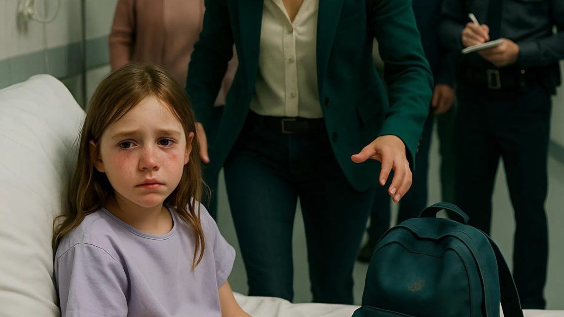 Meine 8-jährige Tochter brach in der Schule zusammen und wurde in die Notaufnahme gebracht – als ich dort ankam, flüsterte mir die Krankenschwester zu: „Ihre Familie war gerade in ihrem Zimmer.“