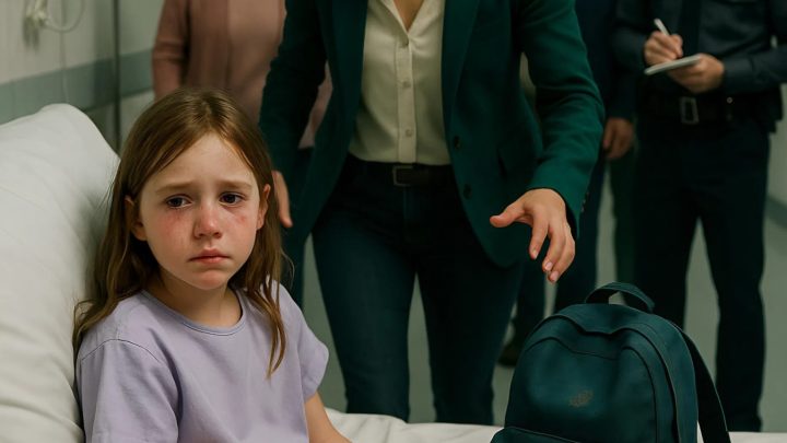 Meine 8-jährige Tochter brach in der Schule zusammen und wurde in die Notaufnahme gebracht – als ich dort ankam, flüsterte mir die Krankenschwester zu: „Ihre Familie war gerade in ihrem Zimmer.“