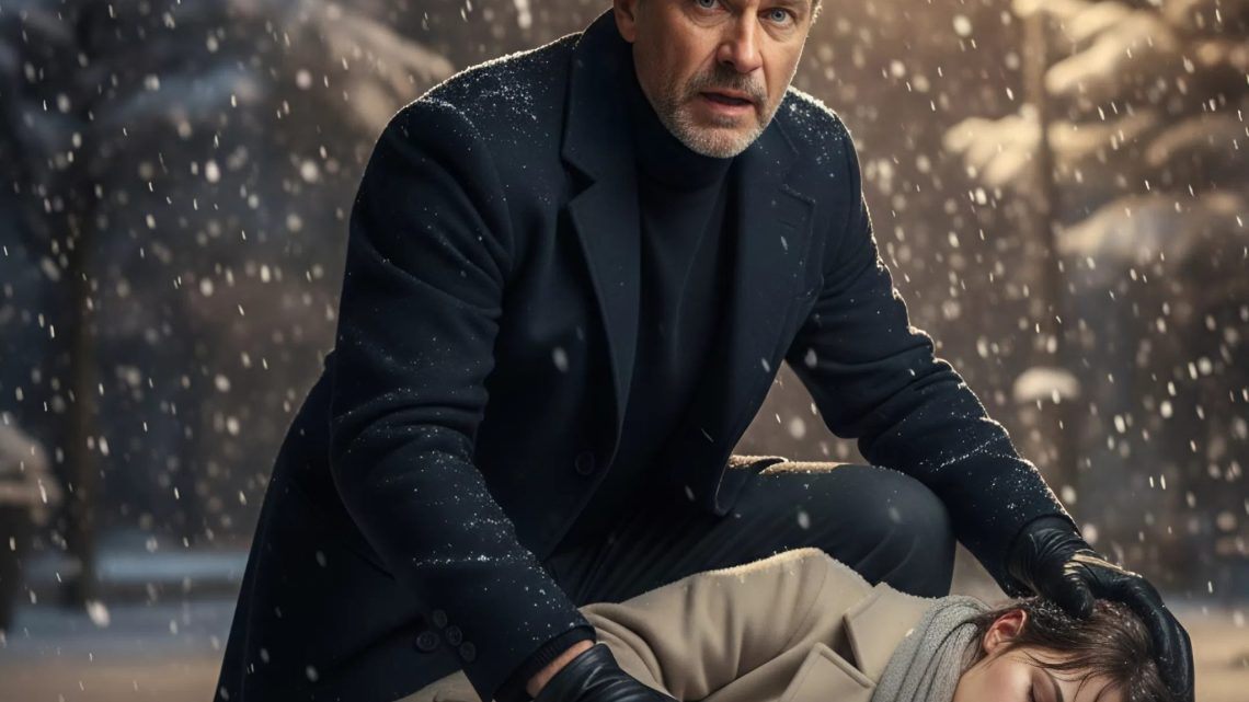 Er hielt im Schnee an, um eine Mutter und ihre Zwillinge zu retten – ohne zu wissen, dass dies das Leben, das er für sein eigenes hielt, zerstören würde.