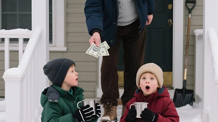 Um 7 Uhr morgens an einem eisigen Samstag klingelte es an meiner Tür – ich war schon genervt und kurz davor, auszurasten…