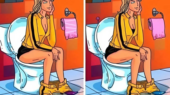 Nur Menschen mit einem IQ von 140 können alle 5 Unterschiede finden.