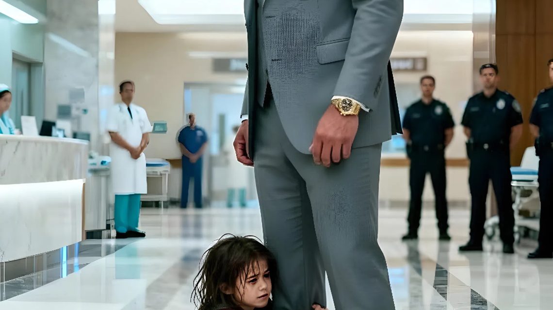 „Bitte, Sir, helfen Sie meiner Mutter“, bat ein kleines Mädchen einen reichen Mann um Hilfe.