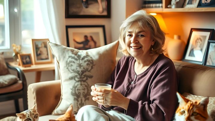 Im Januar setzte die Menopause ohne Probleme ein… und brachte eine unerwartete Überraschung mit sich.