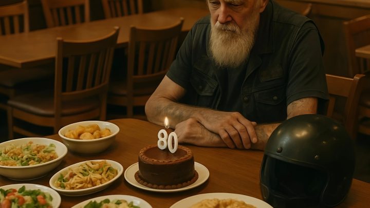 Kein einziges Familienmitglied kam zu Jack’s 80. Geburtstag, weil er eine Harley fährt.