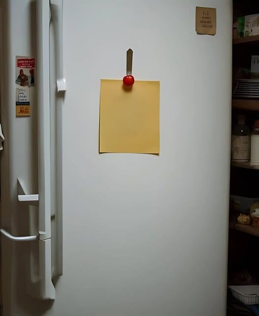 Nach dem Familienessen hinterließ meine Schwägerin eine Notiz an meinem Kühlschrank, die mich wütend machte.