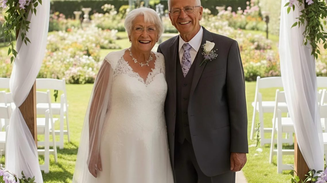 Mit 71 habe ich meine erste Liebe geheiratet – doch während der Hochzeitsfeier beugte sich ein Fremder zu mir hinüber und flüsterte: „Er ist nicht der, für den Sie ihn halten …“