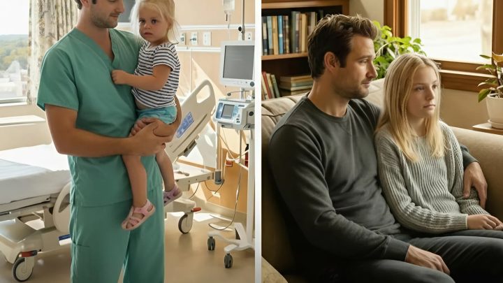 Ein kleines Mädchen klammerte sich in der Notaufnahme an mich – dreizehn Jahre später entschied ich mich für sie und gegen alles andere.