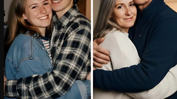 Das letzte Abschiedsgeschenk: eine Notiz, versteckt in den Händen ihres Mannes