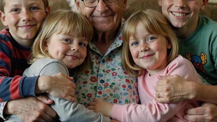 Mit 71 wurde ich Vormund meiner vier Enkelkinder – sechs Monate später kam ein riesiges Paket mit einem Brief meiner verstorbenen Tochter, der mein Leben auf den Kopf stellte.