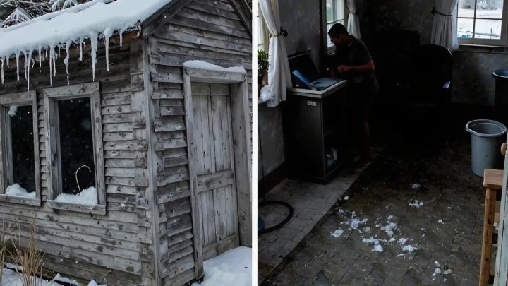 Als mein Vater das Erbe aufteilte, bekam mein Bruder alles, während ich nur die Hütte meines Großvaters bekam – und ein Geheimnis, das er mit ins Grab nahm.