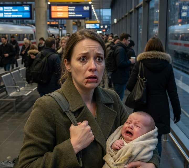 Eine fremde Frau drückte ihr auf dem Bahnhof ein Baby und eine Tasche in die Arme, verschwand spurlos in der Menge – und in der Tasche lagen Geld und ein Brief, der ihr ganzes Leben für immer veränderte