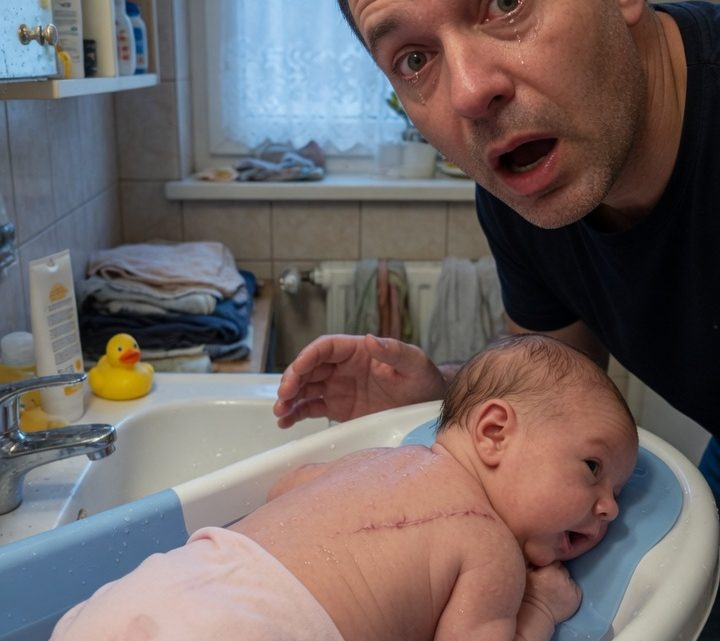 Die schockierende Enthüllung: Unsere Leihmutter brachte unser Baby zur Welt und wir konnten nicht glauben, was wir auf ihrem Rücken sahen