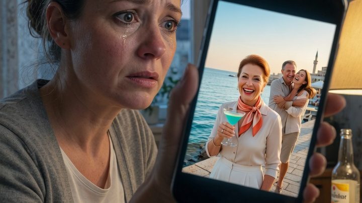 Meine Schwiegermutter postete fröhlich Bilder aus der Türkei – und merkte nicht einmal, dass im Hintergrund mein Mann zu sehen war… ausgerechnet mit meiner eigenen Schwester!