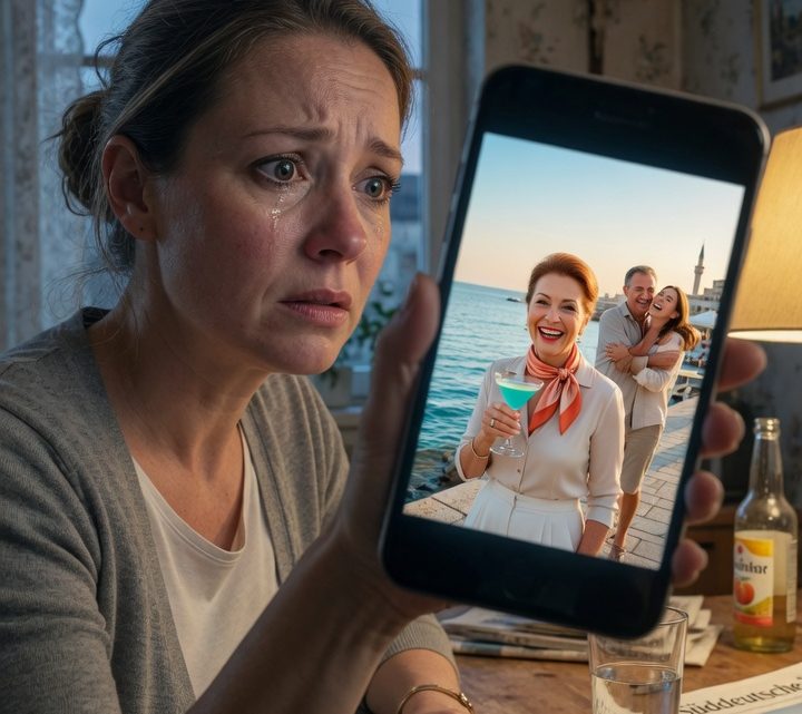 Meine Schwiegermutter postete fröhlich Bilder aus der Türkei – und merkte nicht einmal, dass im Hintergrund mein Mann zu sehen war… ausgerechnet mit meiner eigenen Schwester!