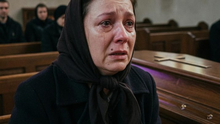 Auf den Beerdigungen meiner Tochter flüsterte mir die Geliebte ihres Mannes ins Ohr: „Ich habe gewonnen“… doch alles änderte sich in dem Moment, als der Anwalt nach vorne trat und das Testament verlas