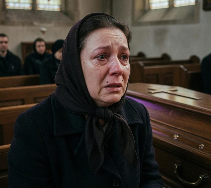 Auf den Beerdigungen meiner Tochter flüsterte mir die Geliebte ihres Mannes ins Ohr: „Ich habe gewonnen“… doch alles änderte sich in dem Moment, als der Anwalt nach vorne trat und das Testament verlas